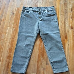 Marc Cain Light Gray Green Straight Leg Jeans
